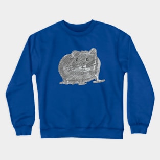 Funny Hamster Crewneck Sweatshirt